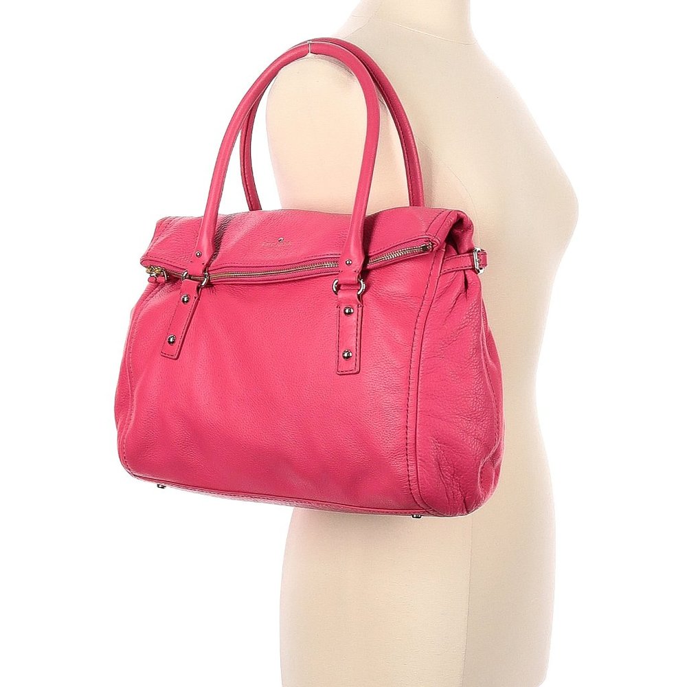 KATE SPADE Pink Leather Shoulder Bag Excellent Condition